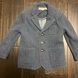 Hope and Henry Toddler Boys Fleece Herringbone Blazer!